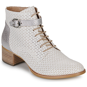 Sapatos Mulher Botins Muratti S1176P Branco / Prata