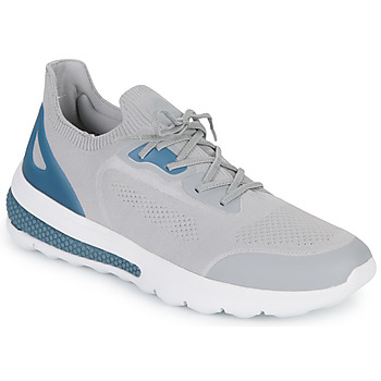 Sapatos Homem Sapatilhas Geox U SPHERICA ACTIF Cinza / Azul