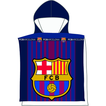 Casa Criança Toalha e luva de banho Fc Barcelona FCB199 PO Azul