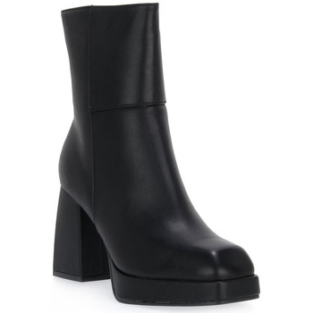 Sapatos Mulher Botas baixas Keys BLACK Preto