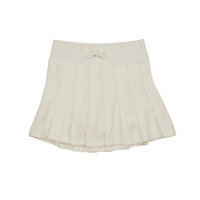 Textil Rapariga Saias Polo Ralph Lauren MESH SKIRT-SKIRT-A LINE Branco