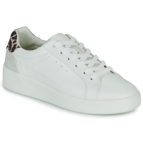 Sapatos Mulher Sapatilhas Only ONLSOUL-5 PU SNEAKER Branco / Leopardo