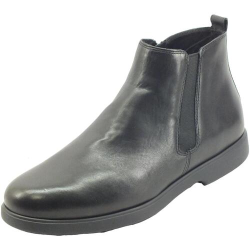 Sapatos Homem Botas baixas Geox U26EMB Spherica Preto