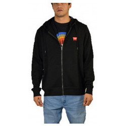 Textil Homem T-shirts e Pólos Wrangler Felpa Full zip Preto