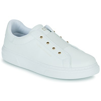 Sapatos Rapariga Sapatilhas Tommy Hilfiger KRYSTAL Branco / Ouro