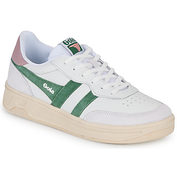 Sapatos Mulher Sapatilhas Gola TOPSPIN Bege / Verde / Rosa