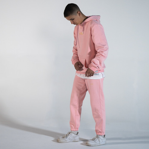 Textil Calças de treino THEAD. AMSTERDAM JOGGERS Rosa