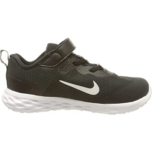 Sapatos Rapariga Sapatilhas Nike REVOLUTION 6 NN PS Preto