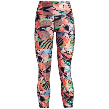 Textil Mulher Calças Under Armour HG Armour PF Aop Rosa