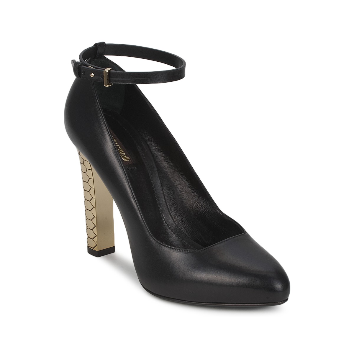 Sapatos Mulher Escarpim Roberto Cavalli WDS230 Preto