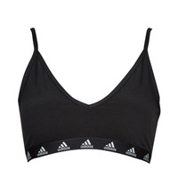 Textil Mulher Tops e soutiens de desporto adidas Performance PUREB LS BRA Preto