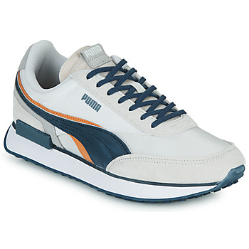 Sapatos Homem Sapatilhas Puma RIDER Bege / Marinho