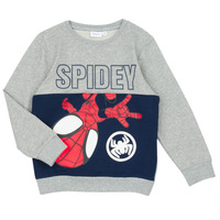 Textil Rapaz Sweats Name it NMMJUBI SPIDEY SWEAT UNB MAR Cinza