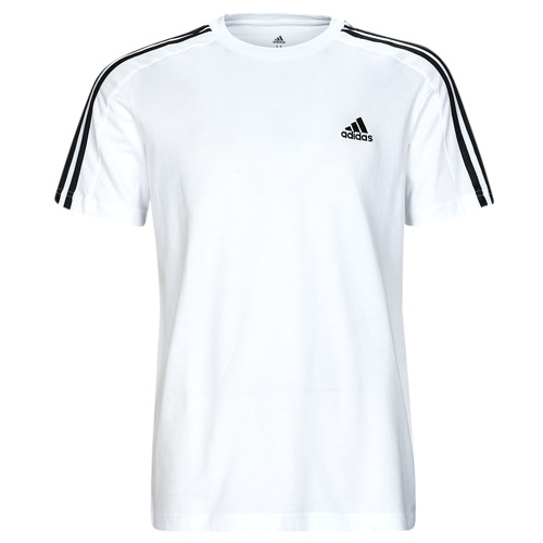 Textil Homem T-Shirt mangas curtas Adidas Sportswear 3S SJ T Branco