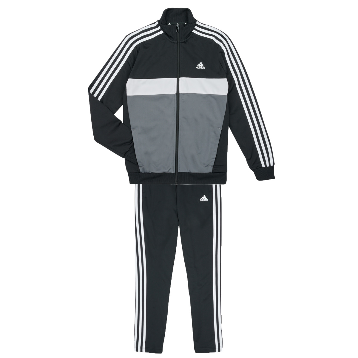 Textil Rapaz Todos os fatos de treino Adidas Sportswear 3S TIBERIO TS Preto