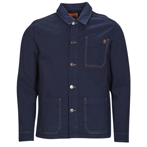 Textil Homem Jaquetas Timberland Work For The Future - Cotton Hemp Denim Chore Jacket Ganga