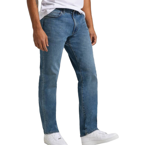 Textil Homem Calças Jeans Lee  Azul