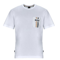 Textil Homem T-Shirt mangas curtas BOSS TESSIN 07 Branco