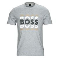 Textil Homem T-Shirt mangas curtas BOSS TIBURT 414 Cinza