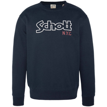 Textil Homem Sweats Schott  Azul