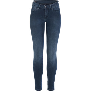 Textil Mulher Calças de ganga slim Pepe jeans  Azul