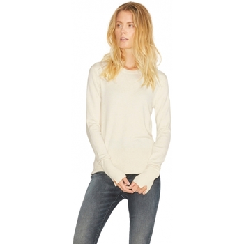 Textil Mulher camisolas Jjxx Noos Malha Lara L/S - Afterglow Branco