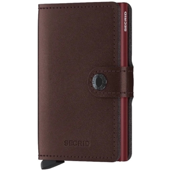 Malas Homem Carteira Secrid Carteira Miniwallet Metallic - Moro Castanho