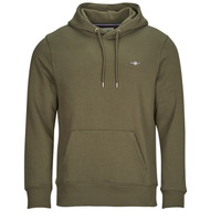 Textil Homem Sweats Gant REG SHIELD HOODIE Cáqui