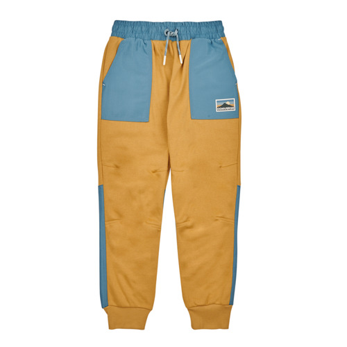 Textil Rapaz Calças de treino Converse GEAREDUPBLOCKEDFTMIX PANT Camel / Cáqui