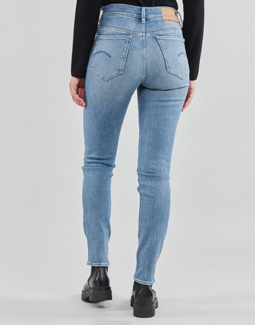 G-Star Raw ACE 2.0 SLIM STRAIGHT WMN Azul claro