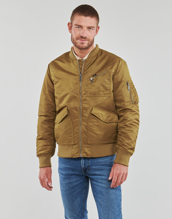 Textil Homem Jaquetas Lee BOMBER JACKET Camel