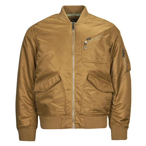 Textil Homem Jaquetas Lee BOMBER JACKET Camel