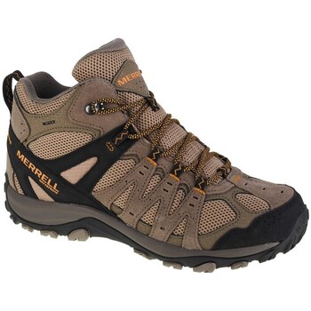 Sapatos Homem Sapatos de caminhada Merrell Accentor 3 Mid WP Castanho