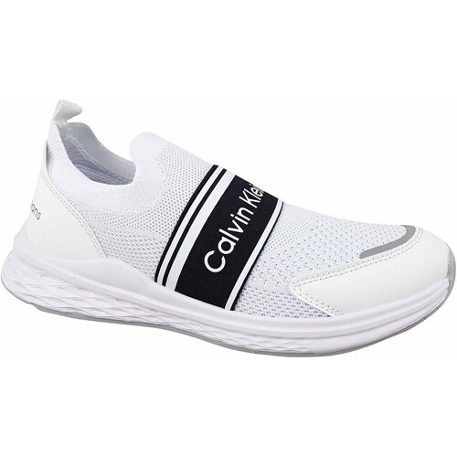 Sapatos Criança Sapatilhas Calvin Klein Jeans Cut Easyon Branco