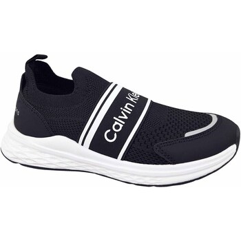 Sapatos Criança Sapatilhas Calvin Klein Jeans Cut Easyon Sneaker Preto