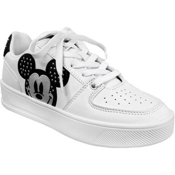 Sapatos Mulher Sapatilhas Desigual Fancy mickey studs Branco