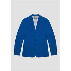 Textil Homem Casacos/Blazers Antony Morato MMJS00018-FA600255-7116-3-50 Azul