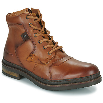 Sapatos Homem Botas baixas Redskins TRIOMPHE Conhaque