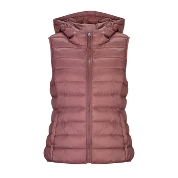 Textil Mulher Quispos Only ONLNEWTAHOE HOOD WAISTCOAT OTW Violeta