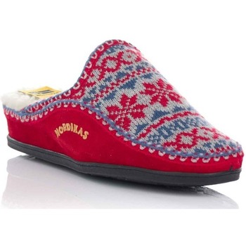 Sapatos Mulher Chinelos Nordikas 1502 EDELWEIS Vermelho