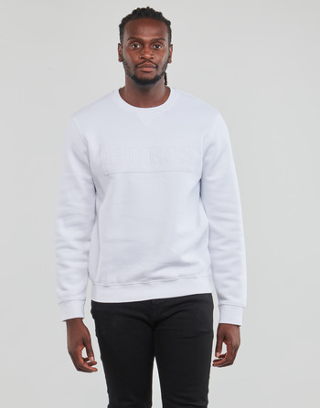 Textil Homem Sweats Guess BEAU CN SWEATSHIRT Branco