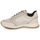 Sapatos Mulher Sapatilhas Geox D NEW ANEKO B ABX Bege / Branco