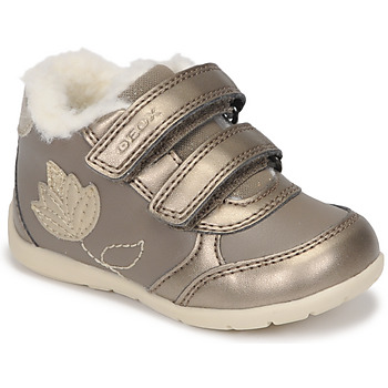 Sapatos Rapariga Sapatilhas Geox B ELTHAN GIRL B Ouro