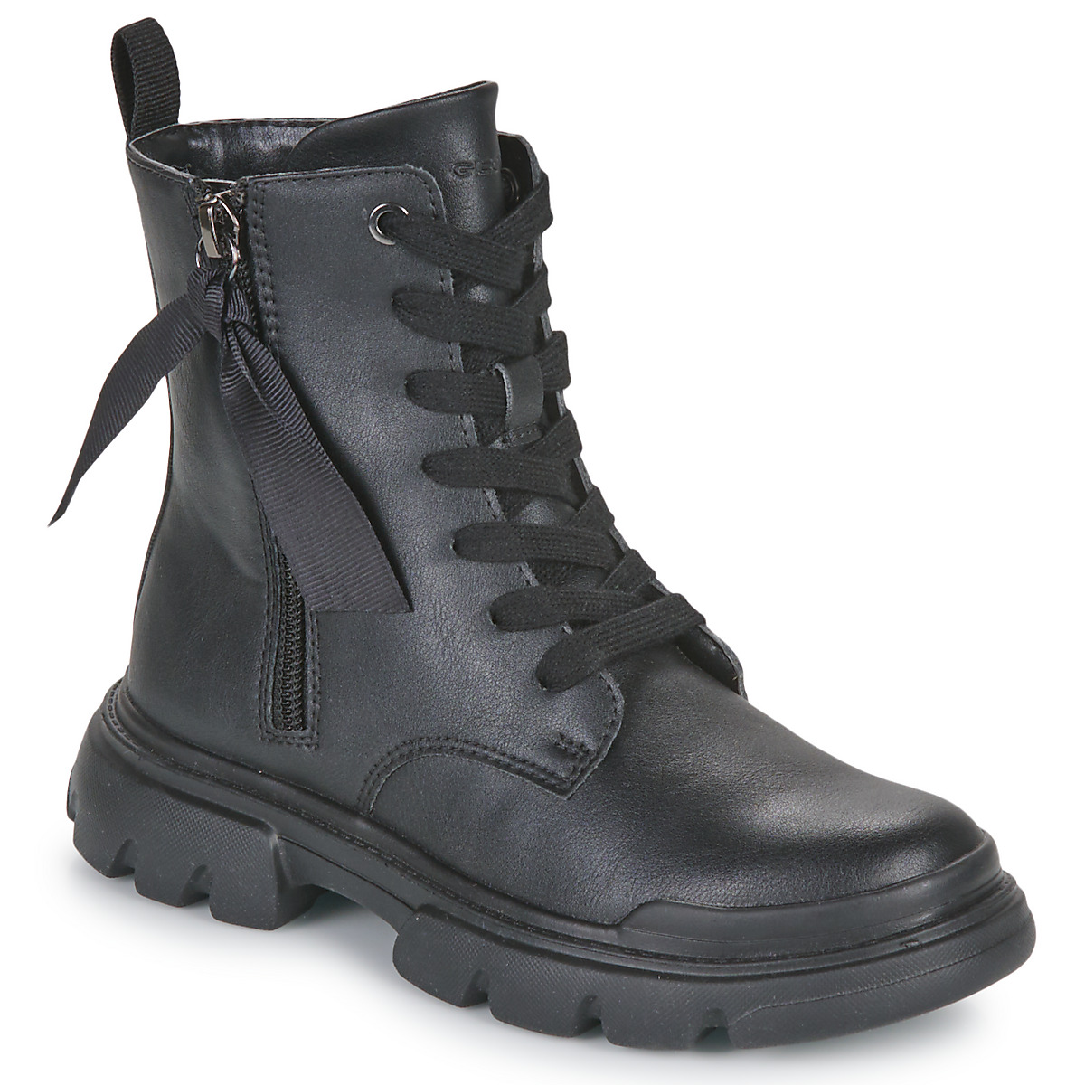 Sapatos Rapariga Botas baixas Geox J JUNETTE GIRL G Preto