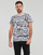 Textil Homem T-Shirt mangas curtas Versace Jeans Couture GAH6SO Branco / Preto