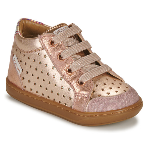 Sapatos Rapariga Sapatilhas de cano-alto Shoo Pom BOUBA BOX STAR Rosa