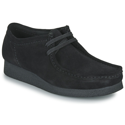 Sapatos Homem Sapatos Clarks WALLABEE EVO Preto