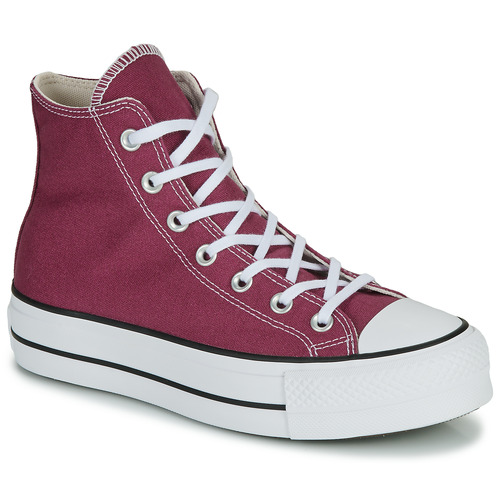 Sapatos Mulher Sapatilhas de cano-alto Converse CHUCK TAYLOR ALL STAR LIFT Rosa