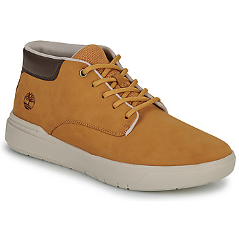 Sapatos Homem Sapatilhas de cano-alto Timberland SENECA BAY LEATHER CHUKKA Castanho