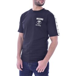 Textil Homem T-Shirt mangas curtas Moschino ZPJ0708 2041 Preto